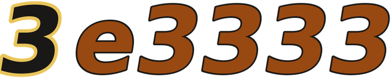 3e3333 logo